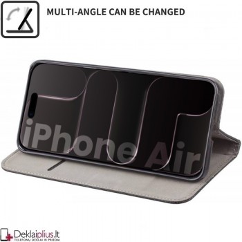 Telone atverčiamas dėklas - auksinės spalvos (Apple Iphone Air) Telone atverčiamas dėklas - auksinės spalvos (Apple Iphone Air)